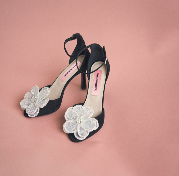 Seduction White Flower Sandal - Image 2