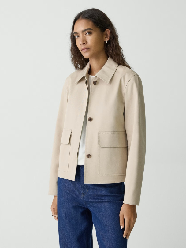Patch Boxy Jacket - Image 1