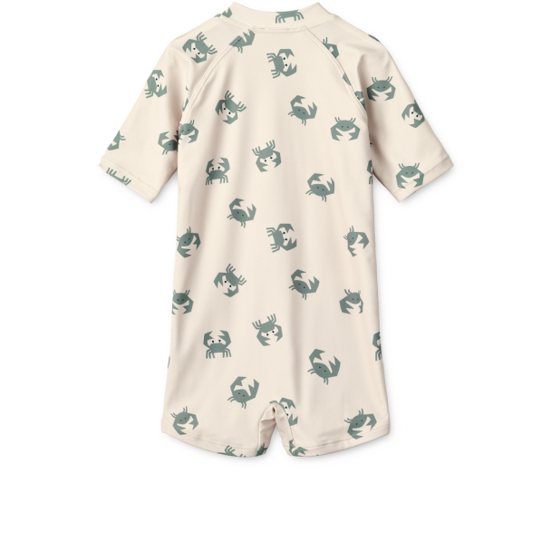 Max Shortsleeve Swim Jumpsuit - Crab/Sandy - Image 2