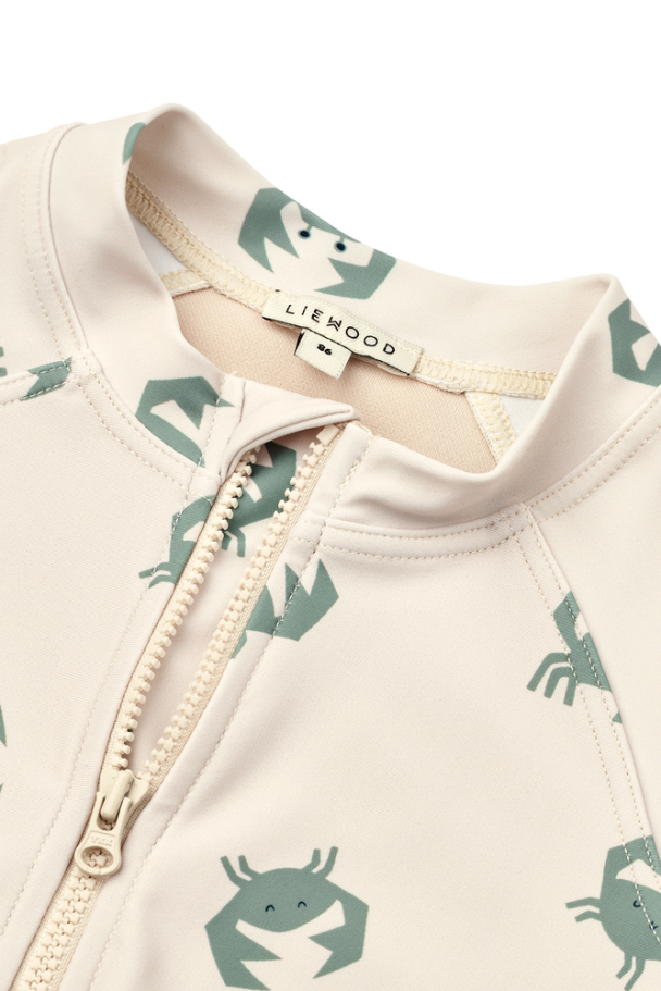 Max Shortsleeve Swim Jumpsuit - Crab/Sandy - Image 3