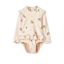 Sille Baby Swimsuit - Peach/Sea Shell
