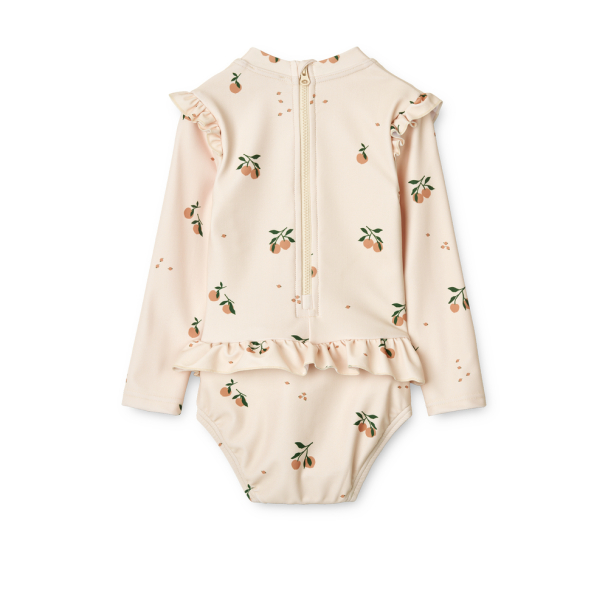 Sille Baby Swimsuit - Peach/Sea Shell - Image 3