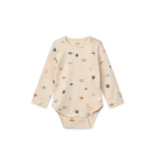 Yanni LS Body - Aviator/Ecru - Image 1