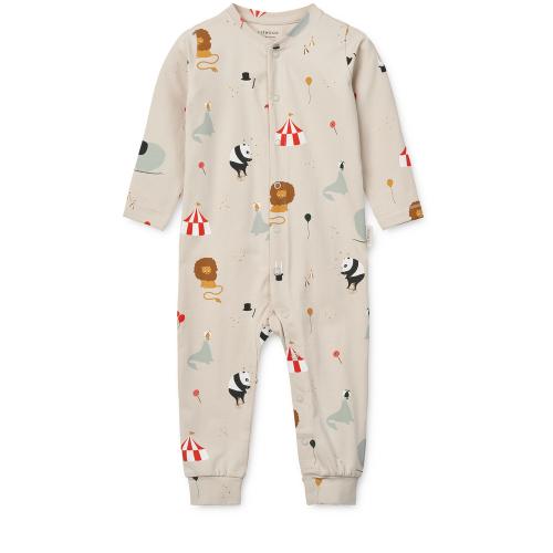 Liewood | Birk Pyjamas Jumpsuit - Circus/Sandy