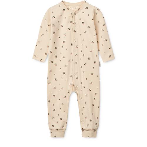 Liewood | Birk Pyjamas Jumpsuit - Peach Mini/Sea Shell