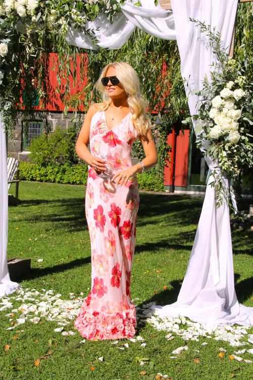 Organza Slip Dress - Romance 