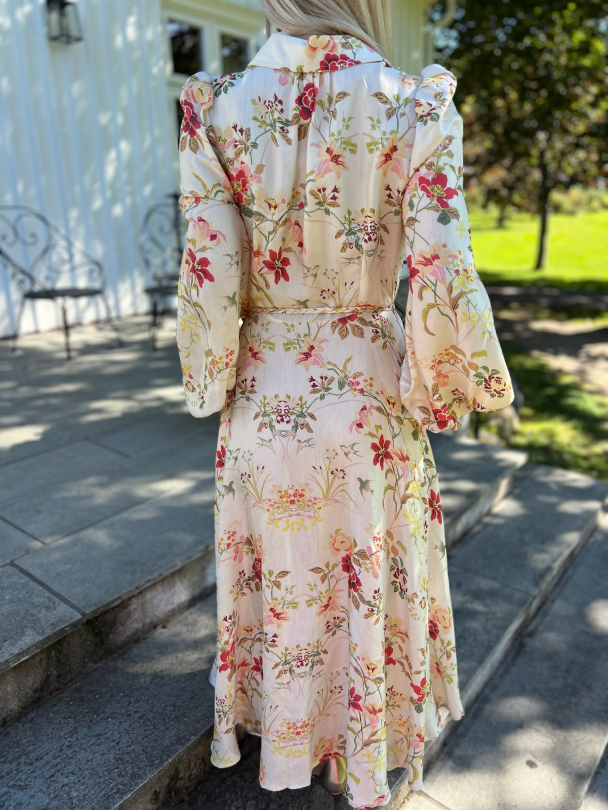 Viscose Shirt Dress - Botanical  - Image 2