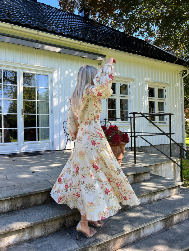 Viscose Shirt Dress - Botanical  - Image 4
