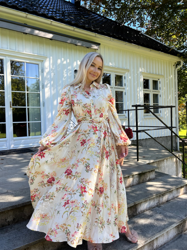 Viscose Shirt Dress - Botanical  - Image 6
