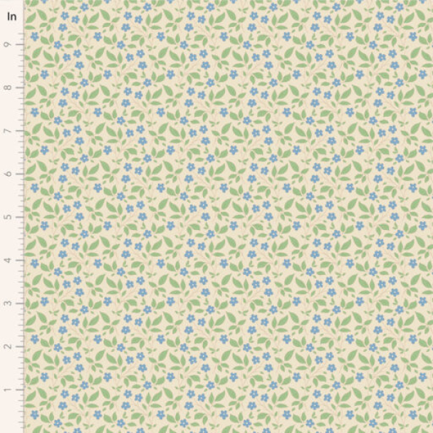 Sunday Brunch Tipsy Cream/Blue