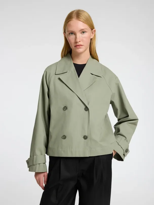 Selected Femme Cilo Short Trenchcoat - Image 3