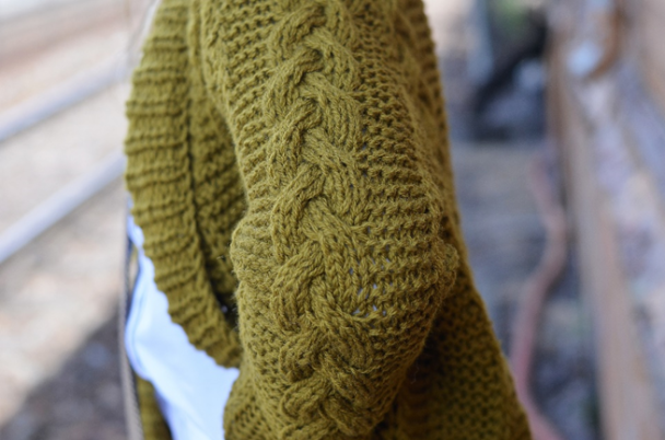 Flettejakke i Wiolas favorittfarge - Image 2