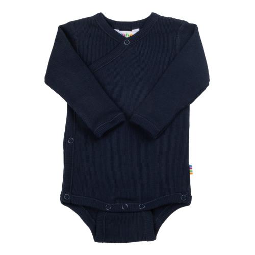 Joha | Omslagsbody Rib - Navy