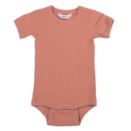 Joha | Body T-skjorte Rib - Laks