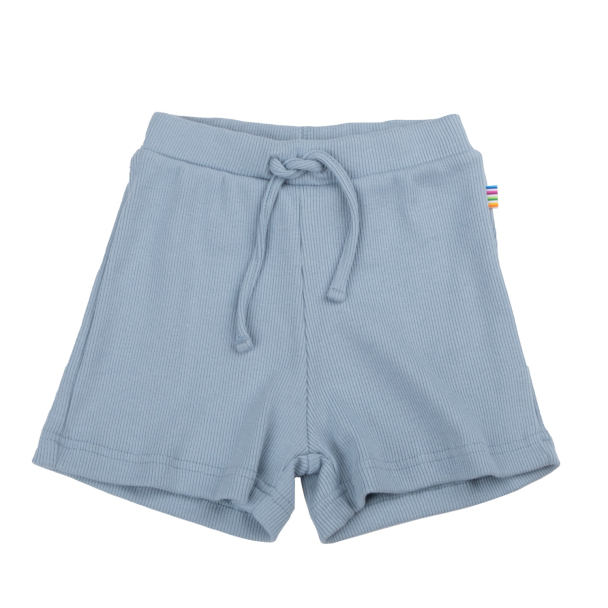 Shorts Rib - Støvet Blå