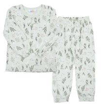 Pysjamas Bambus - White Swan
