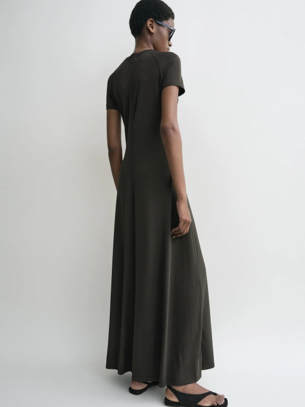 Fluid Jersey Dress - Image 3