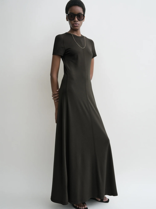 Fluid Jersey Dress - Image 1