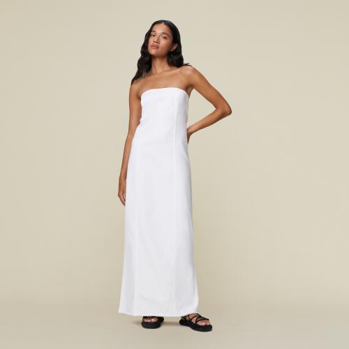 Reba Otawa Dress - White