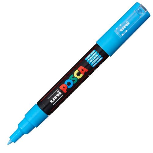 Uni POSCA PC-1M – Extra-Fine 0,7-1mm – 8 Light Blue