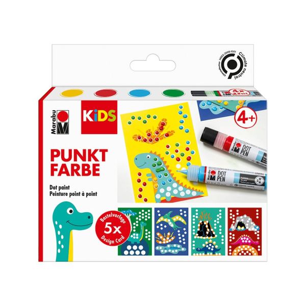 Marabu Kids Dot Pen Set – Dino