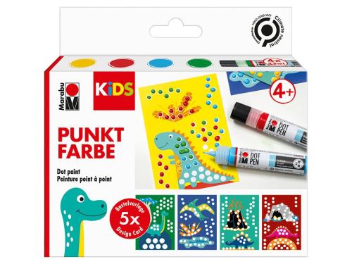 Marabu Kids Dot Pen Set – Dino