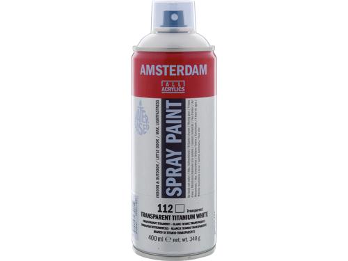 Amsterdam Spray 400ml – 112 Transparent titanium white