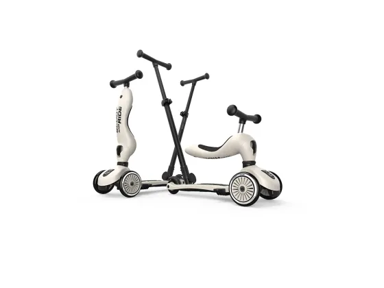 Sparkesykkel, Highwaykick 1 Push&Go Ash - Scoot and Ride