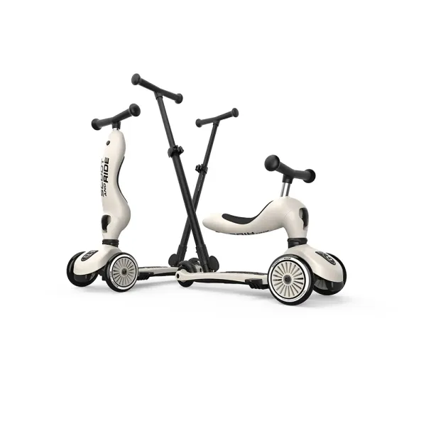 Sparkesykkel, Highwaykick 1 Push&Go Ash - Scoot and Ride