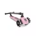 Sparkesykkel, Highwaykick 3 LED Rose - Scoot and Ride