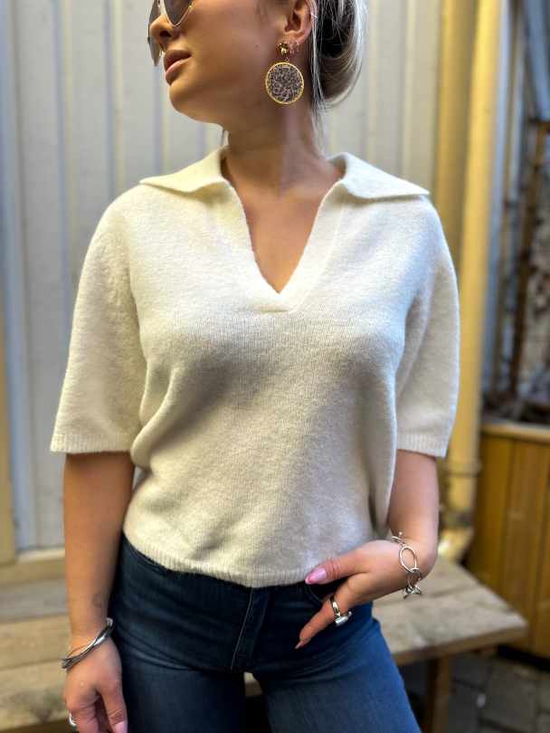 Alpha Pullover - Ivory  - Image 1