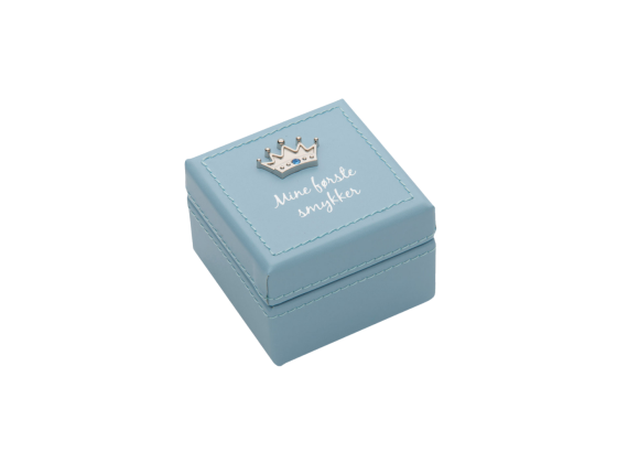 Smykkeskrin - Blå "Mine første smykker"