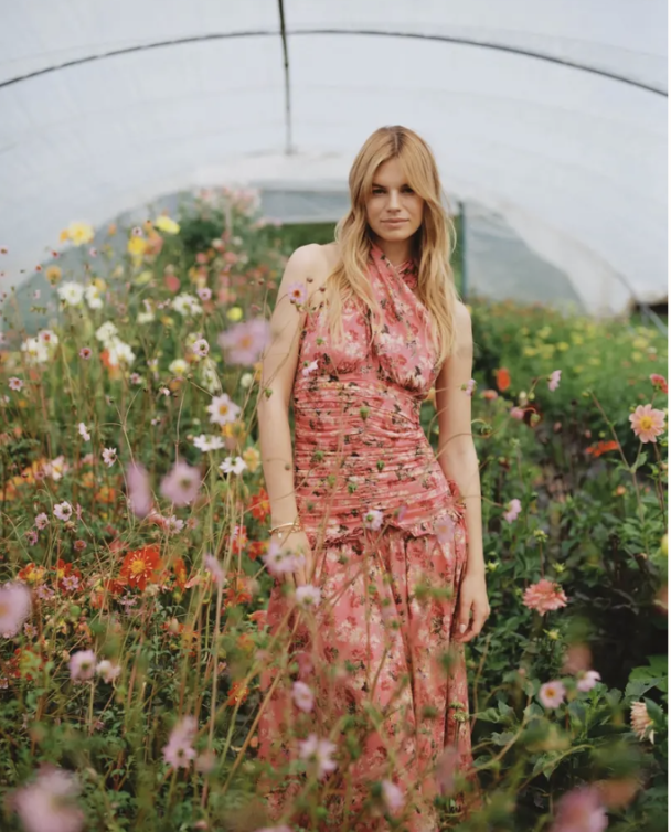 Cotton Party Halterneck Dress - Crush  - Image 2