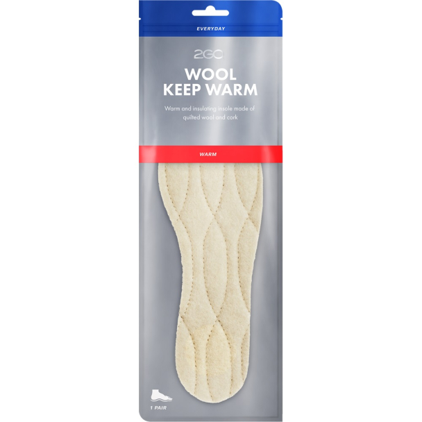 2GO Wool Keep Warm barnestørrelser