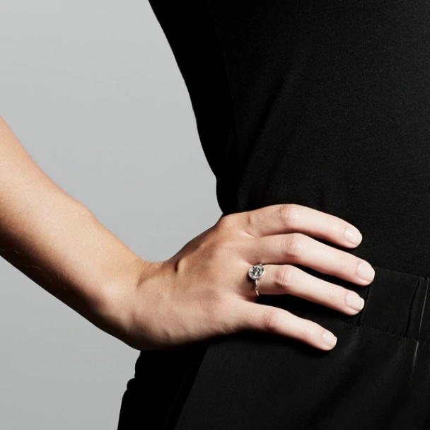 Pilgrim Gerda sølvbelagt ring - Image 1