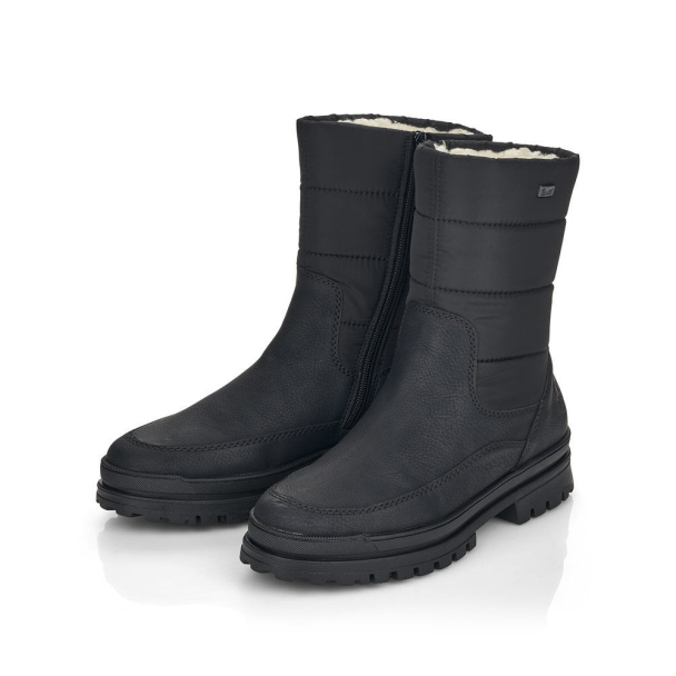 Rieker vinterstøvlett med innfellbare brodder - Image 1