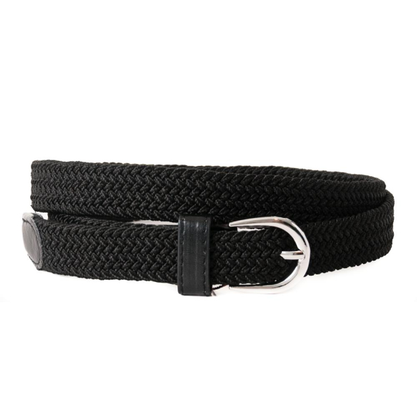 Rosenvinge smalt strikkbelte m/gullspenne - Image 1