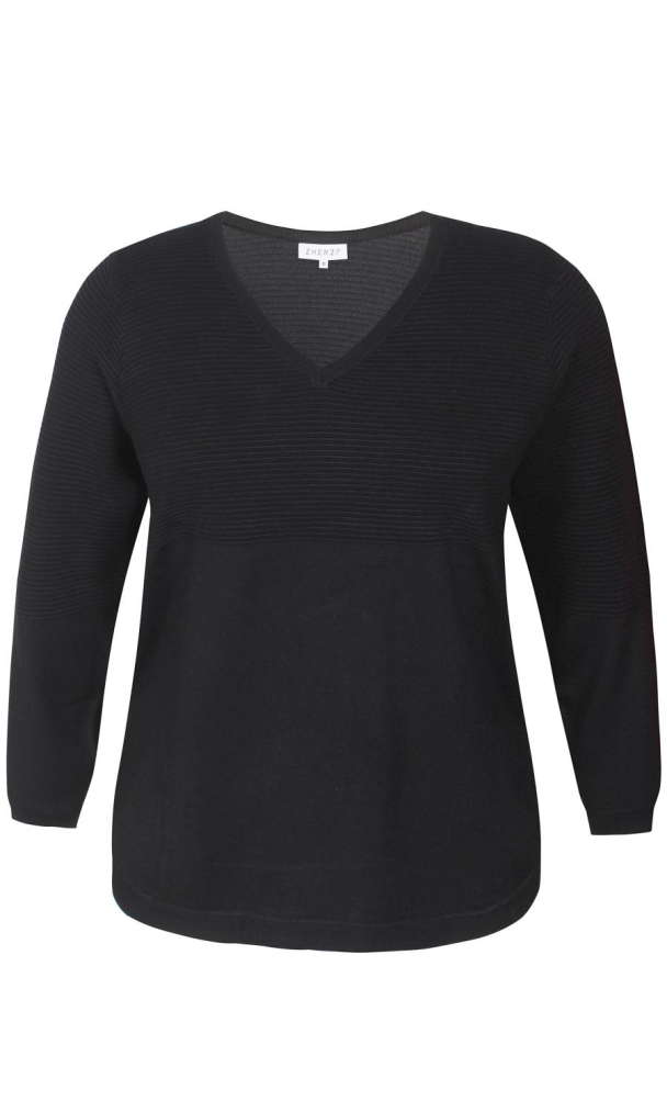 Zhenzi Kogle v-hals genser - Image 1
