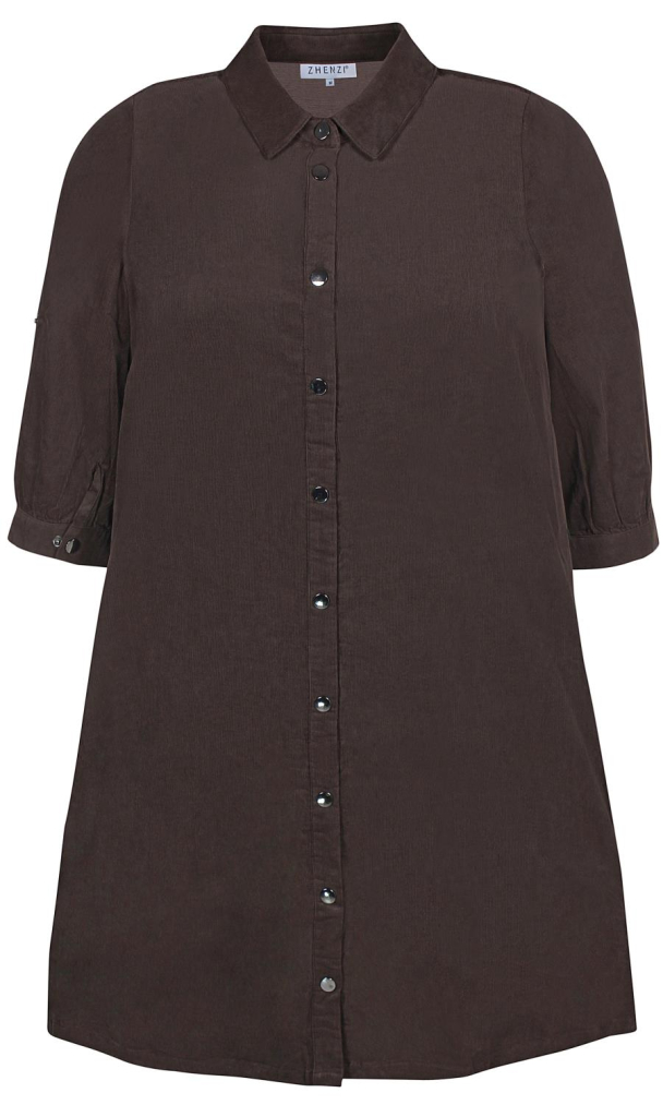 Zhenzi Malani babycord skjortekjole - Image 1