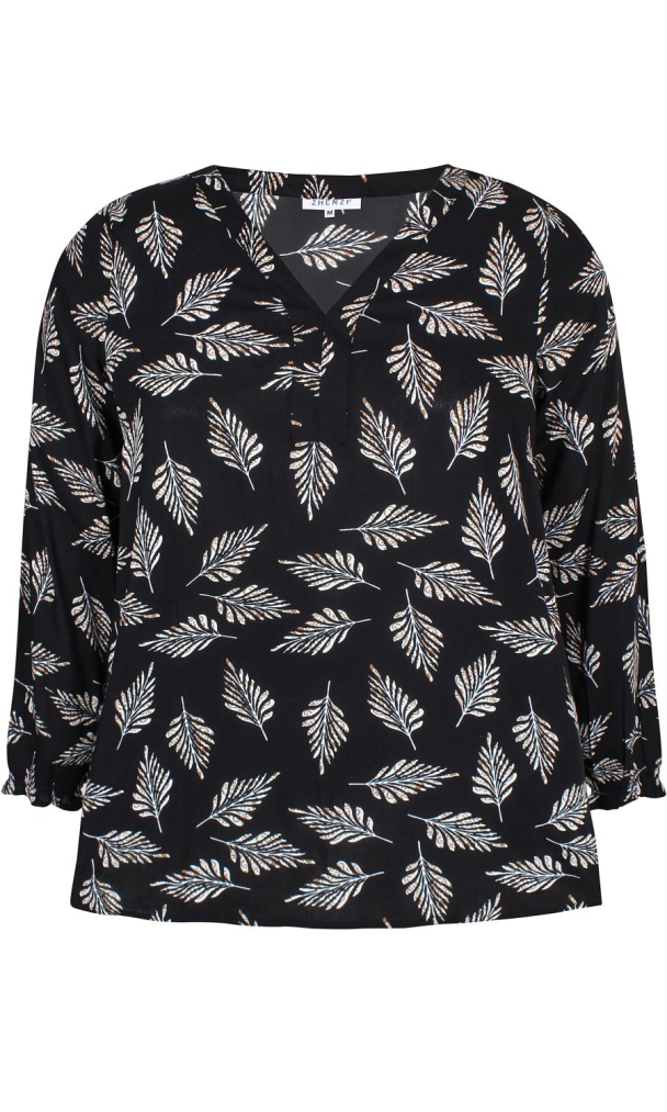 Zhenzi Jimena bluse i viskose - Image 1