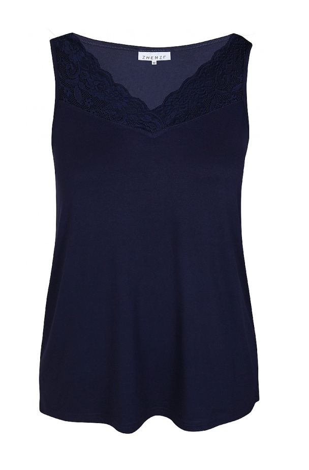 Zhenzi Kurs topp med blonder - Image 1