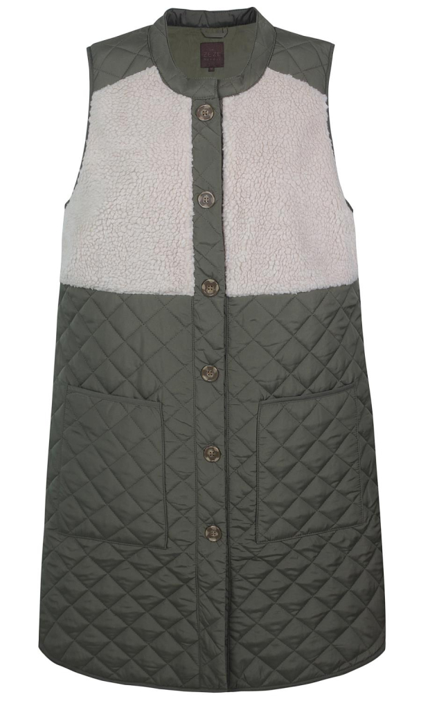 Ze-Ze Sivius Quilted vest - Image 1