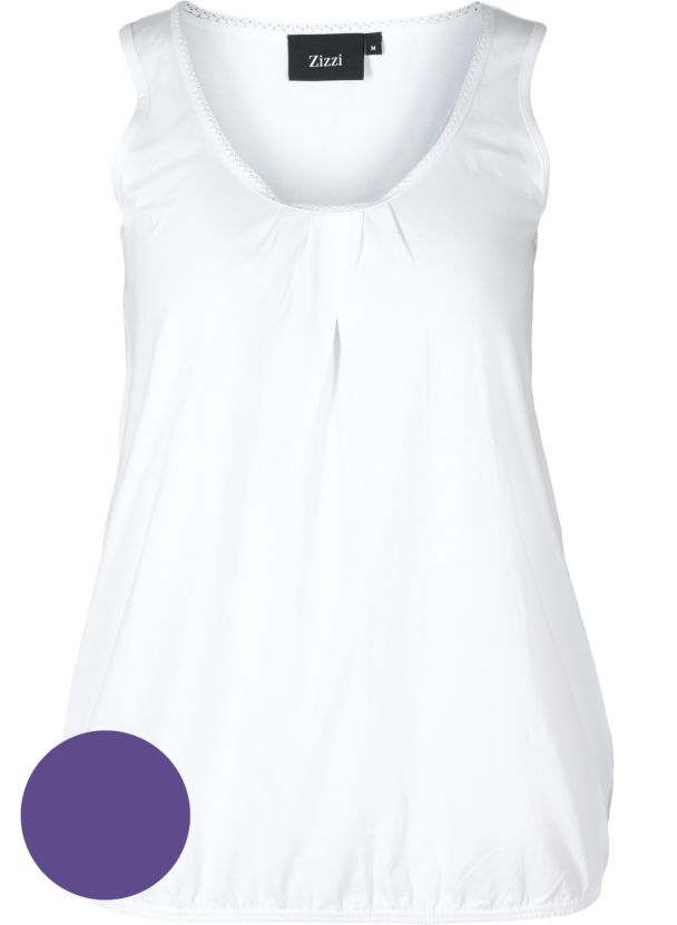 Zizzi vPolly ermeløs bomullstopp