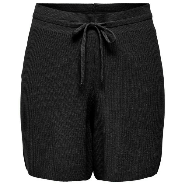 onlTessi shorts i ribbestrikk - Image 1