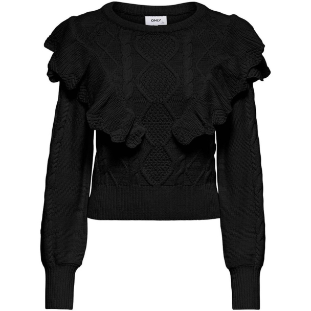 onlLisani Life strikket bomullsgenser - Image 1