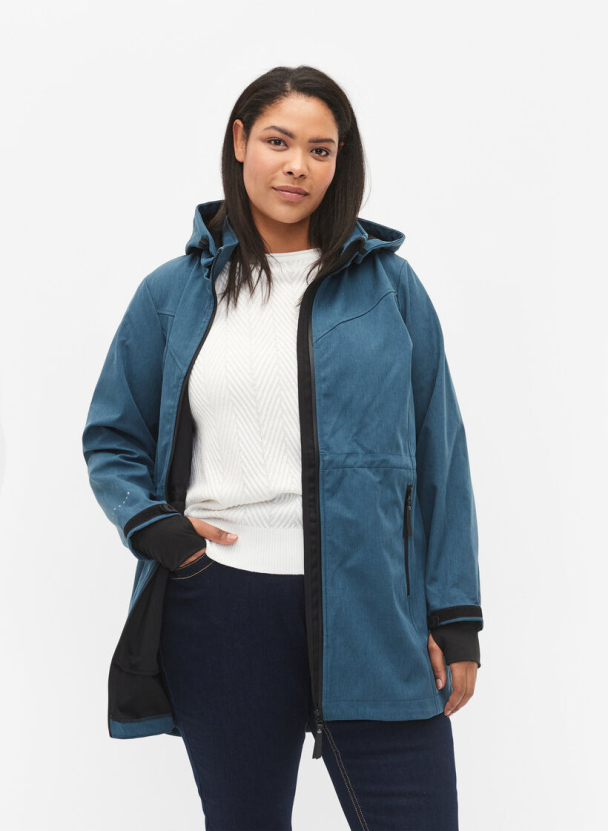 Zizzi mAura Softshell-jakke - Image 1
