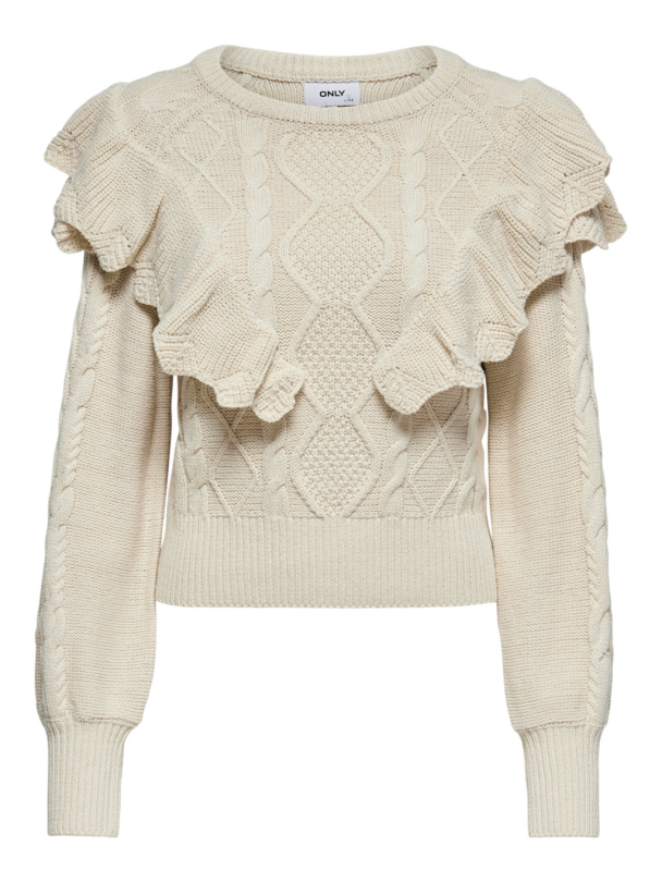 onlLisani Life strikket bomullsgenser - Image 1