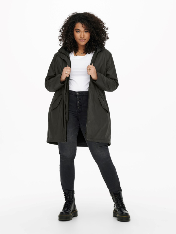 Carmacoma Sally regnjakke med teddyfôr - Image 1