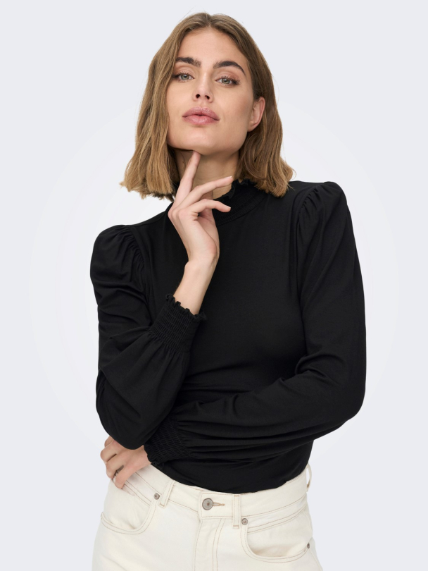 onlElva smock high neck topp - Image 1