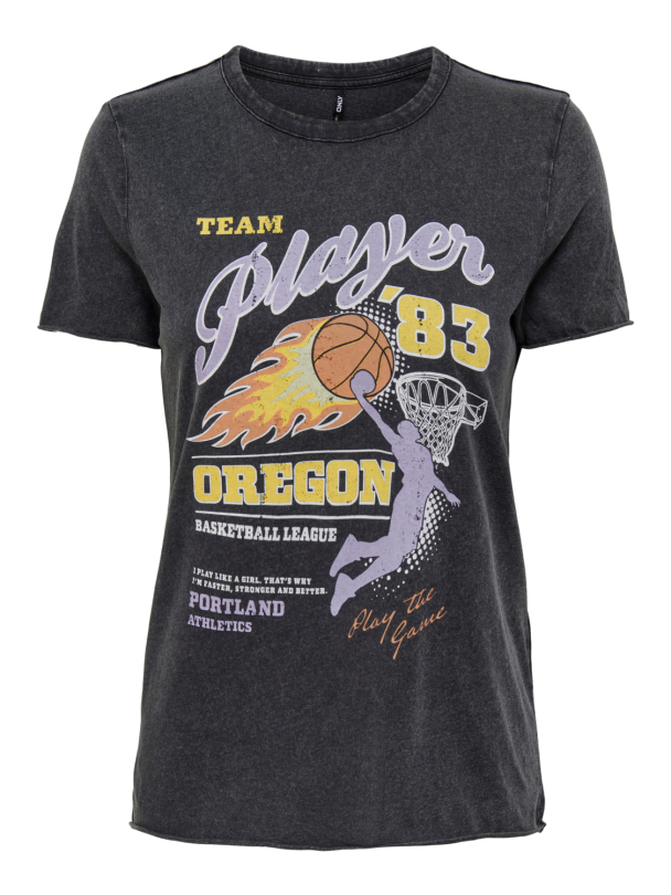 onlLucy t-skjorte med print - Image 1